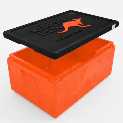 Thumbnail Kängabox Expert GN 1/1 orange 80l pic-2