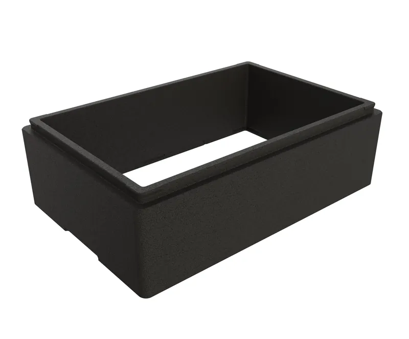 Kängabox Aufsatzrahmen schwarz 32l pic-1