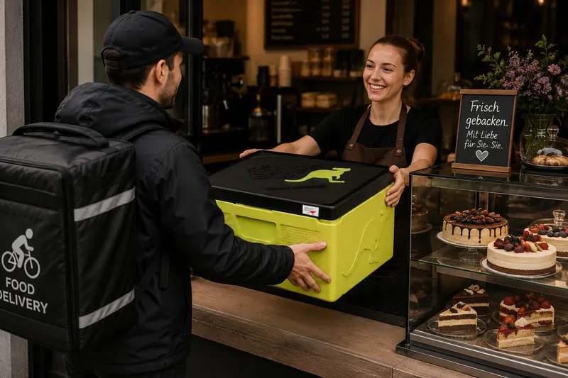 KÄNGABOX® per servizio di consegna & Food Delivery