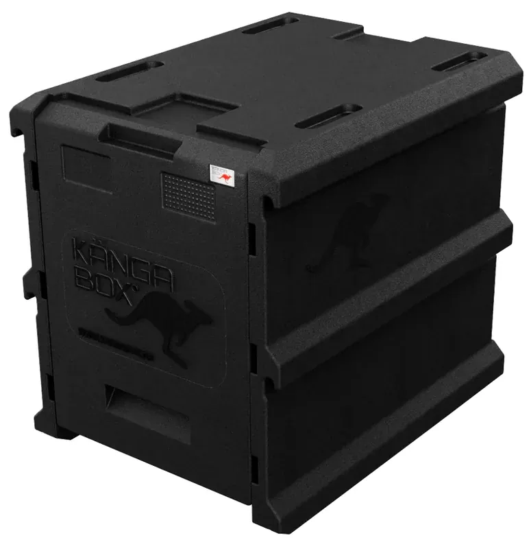 Kängabox Tower schwarz 128l pic-1
