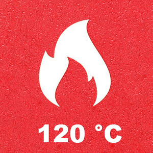 Heat Resistant up to +120 °C